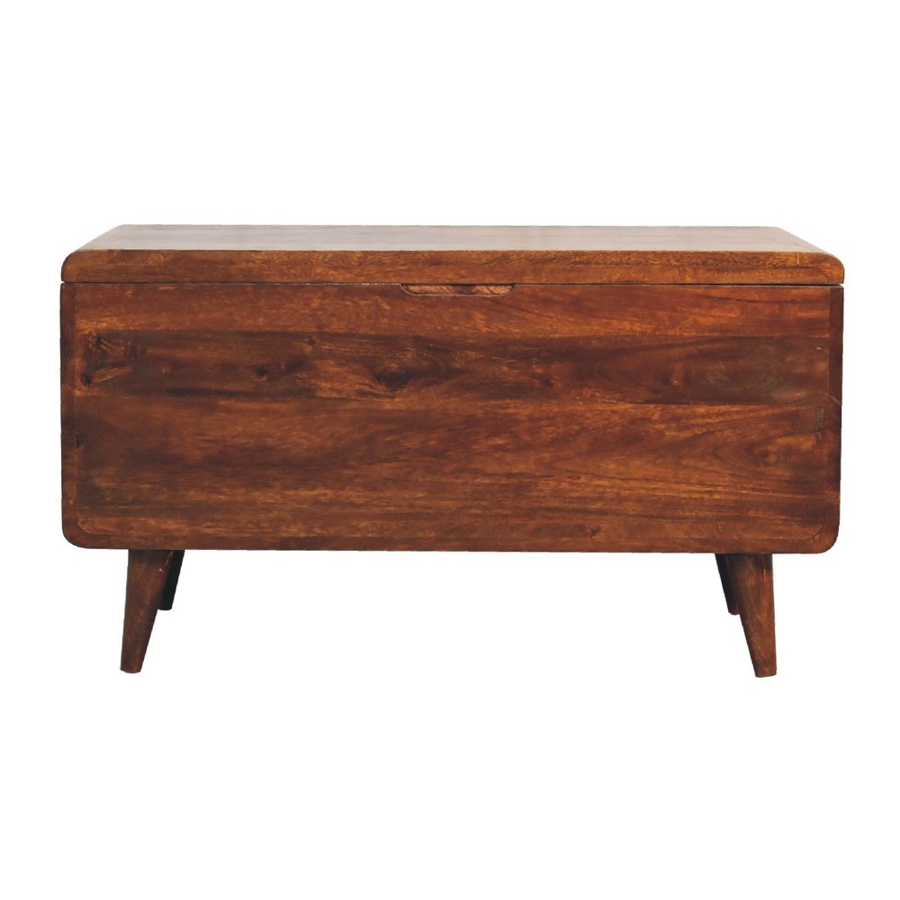 Brown Solid Wood Sideboard - 35-inch