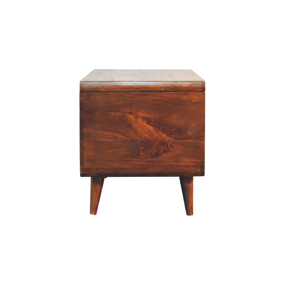 Brown Solid Wood Sideboard - 35-inch