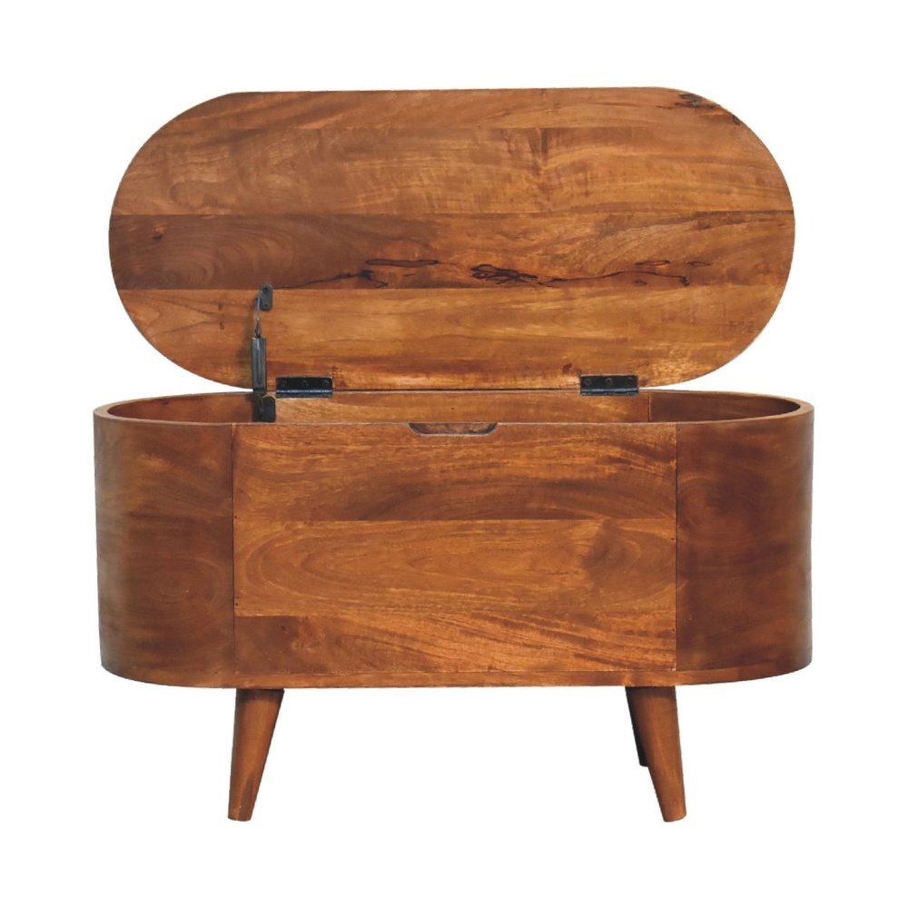 Brown Solid Wood Sideboard - 32-inch