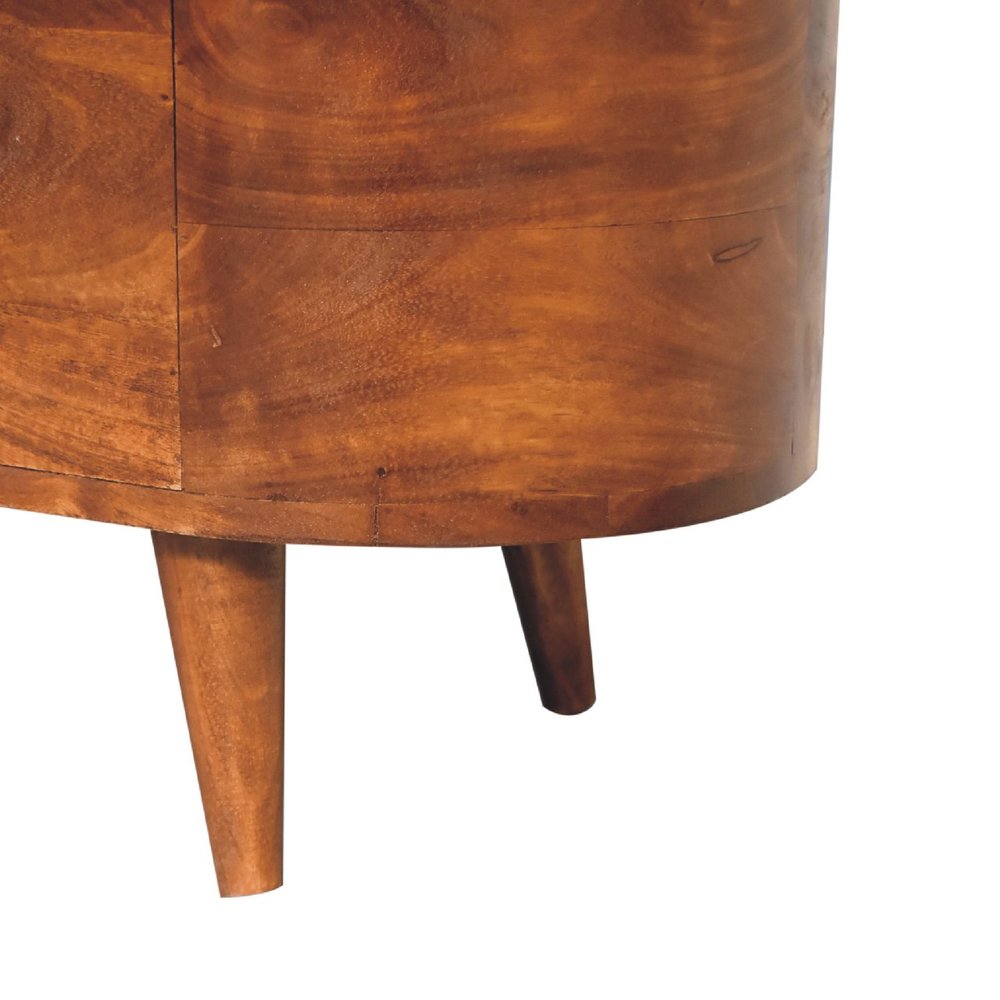 Brown Solid Wood Sideboard - 32-inch