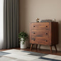 Brown Solid Wood Sideboard - 30-inch