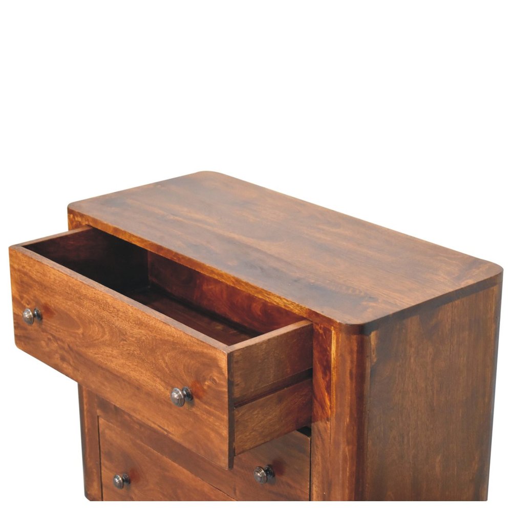 Brown Solid Wood Sideboard - 30-inch