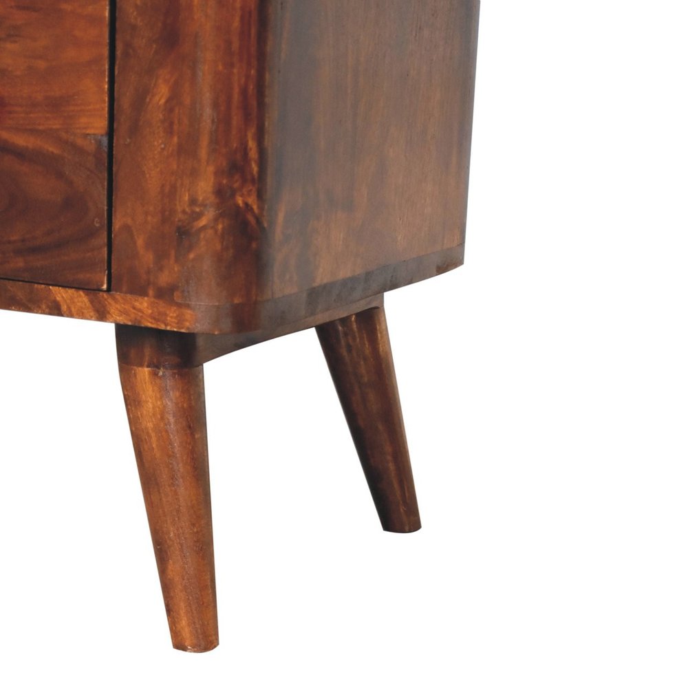 Brown Solid Wood Sideboard - 30-inch
