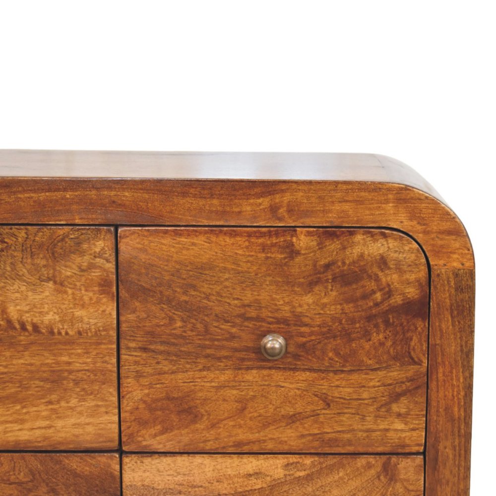 Brown Solid Wood Sideboard - 43-inch