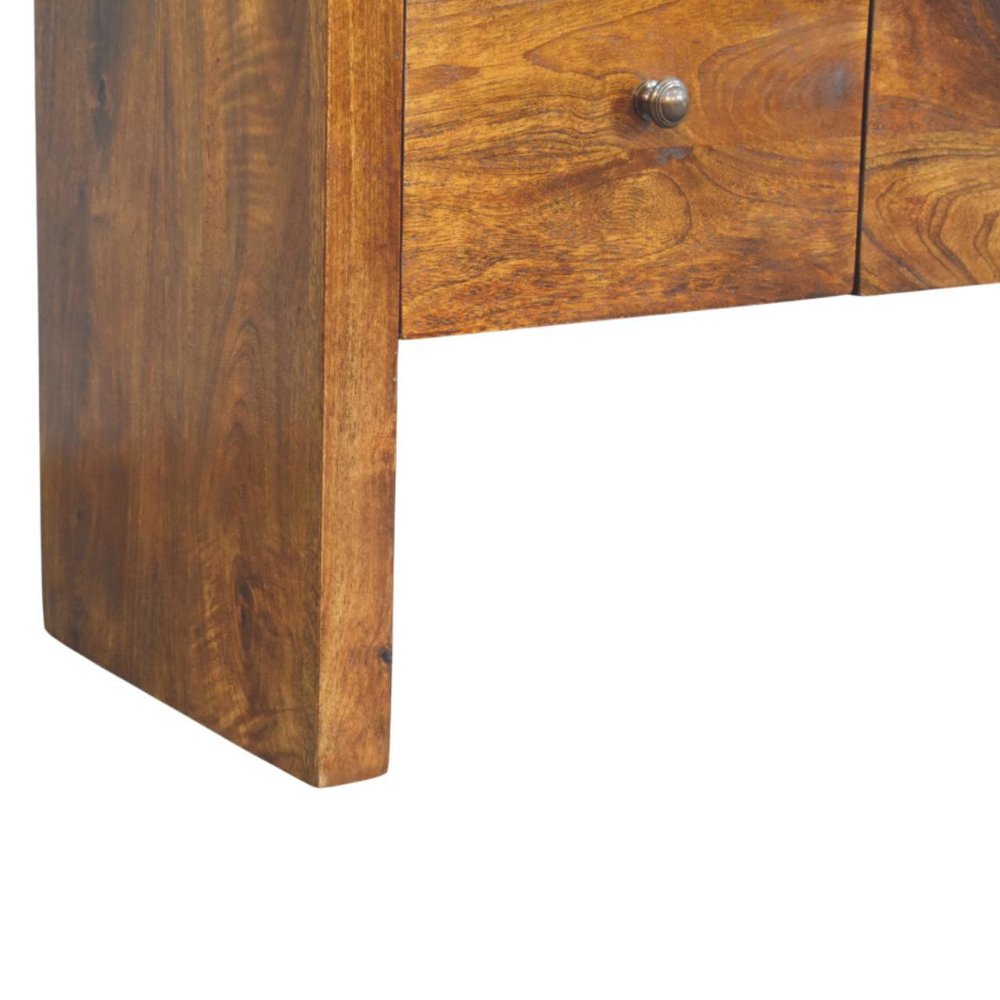 Brown Solid Wood Sideboard - 43-inch