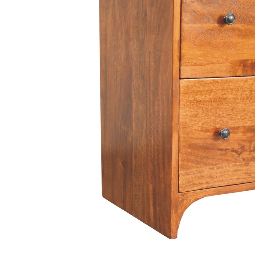 Brown Solid Wood Sideboard - 28-inch