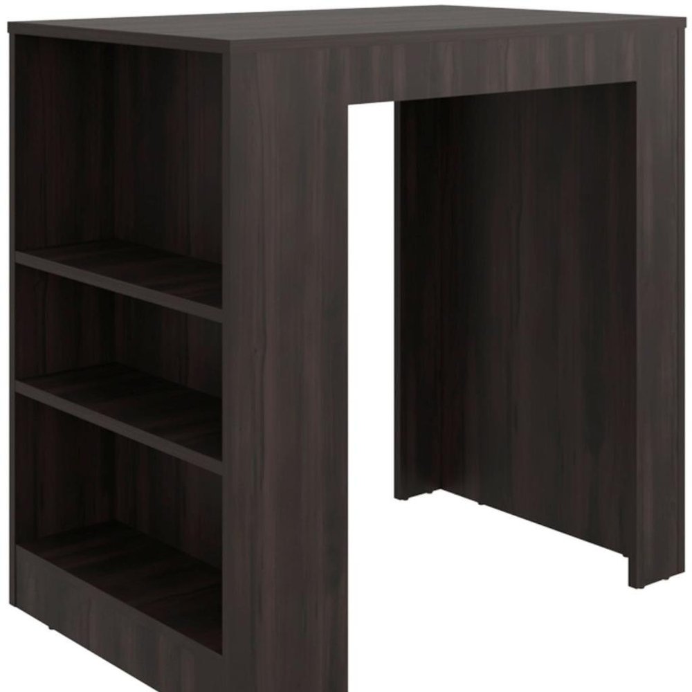 Brown Wood Kitchen Island - 36-inch