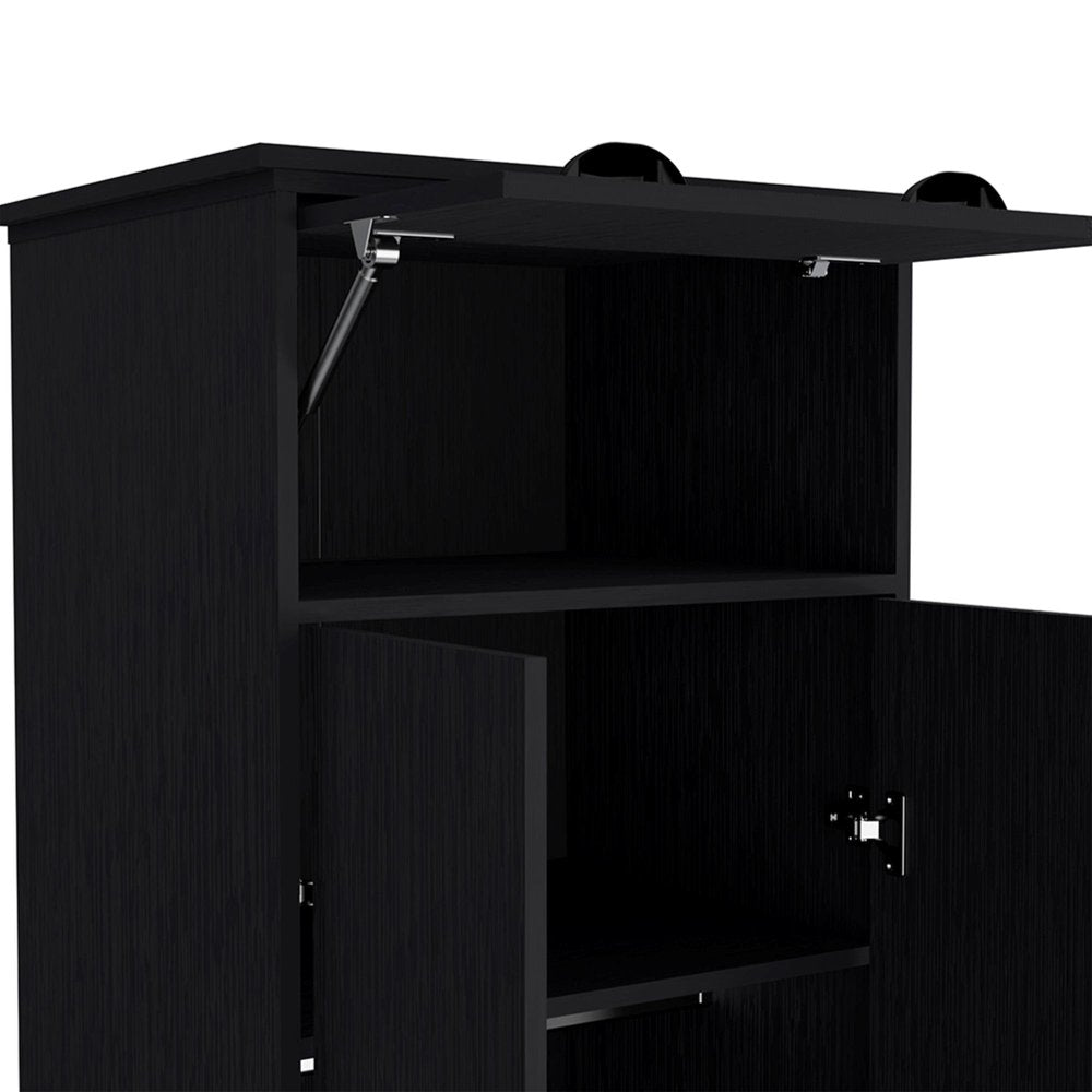 White Wood Corner Accent Chest - 19-inch