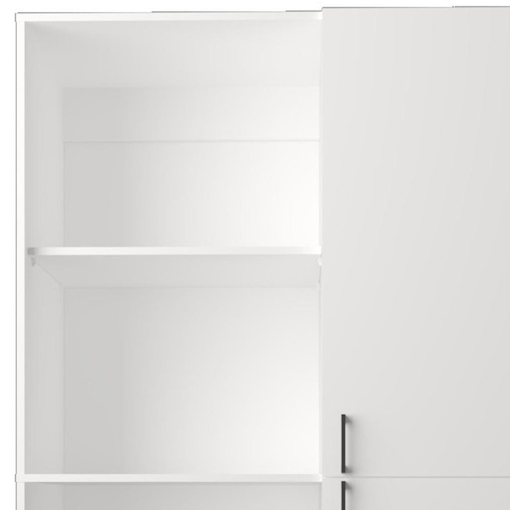 White Wood Corner Accent Chest - 19-inch