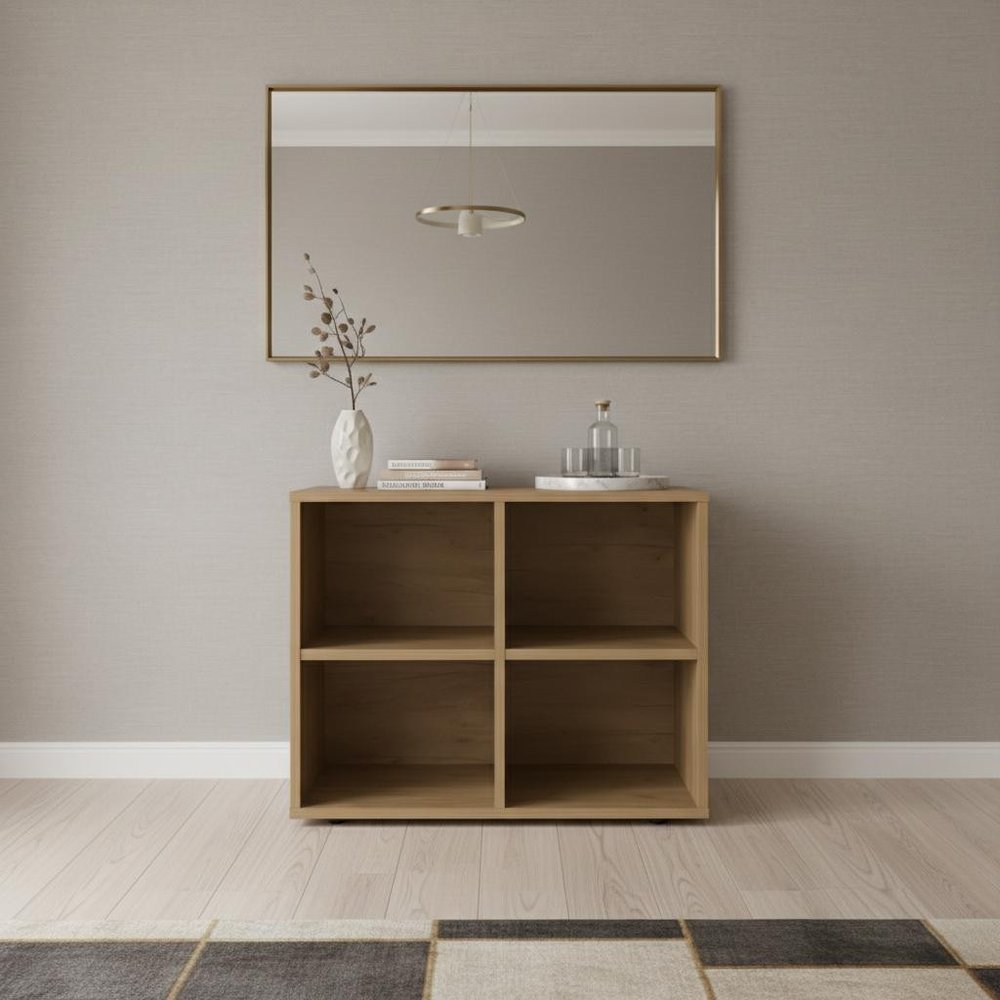 Natural Wood Sideboard - 24-inch