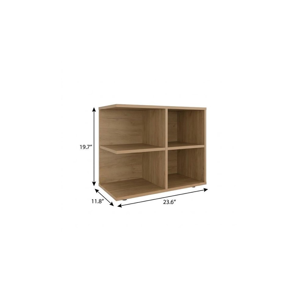 Natural Wood Sideboard - 24-inch
