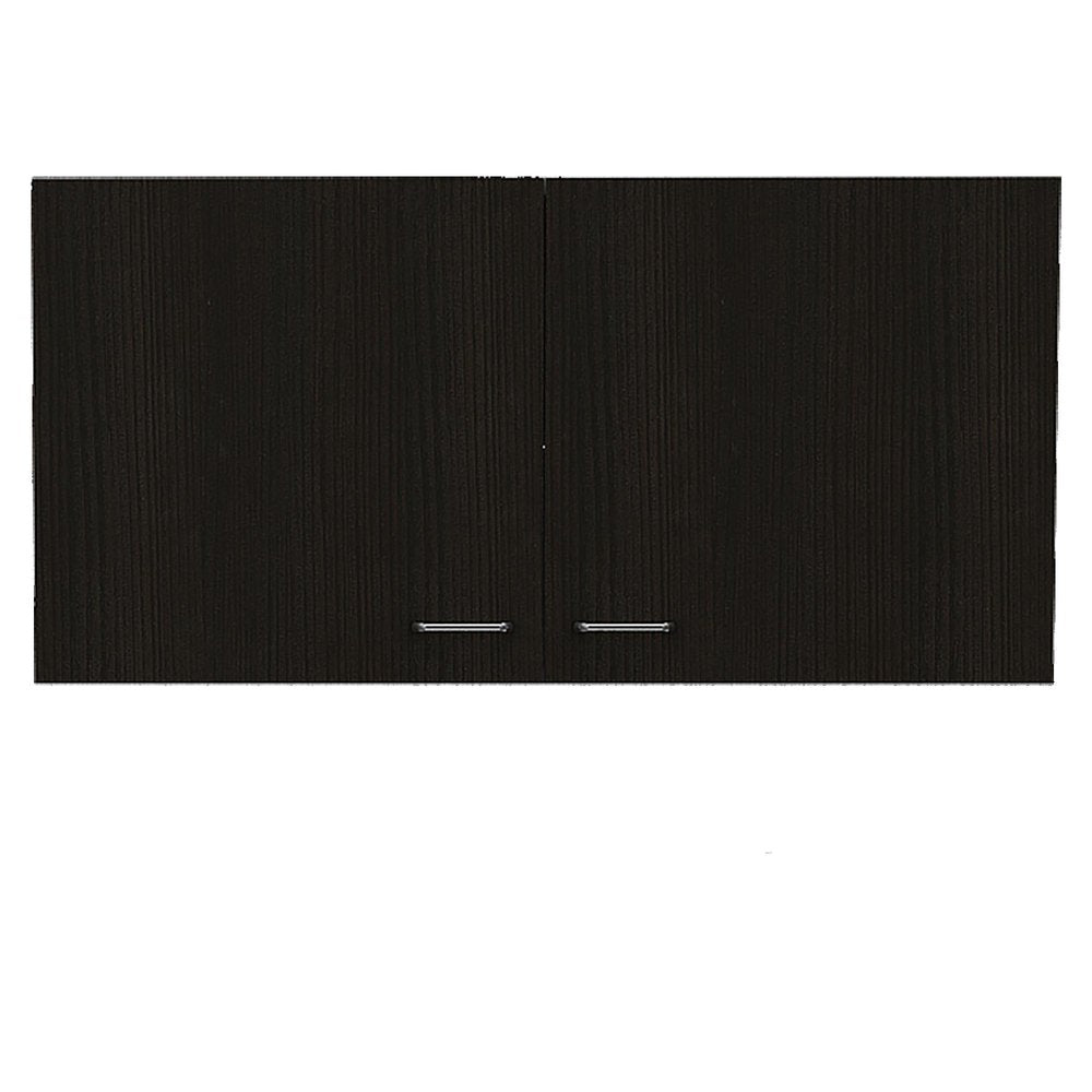 Brown Wood Accent Cabinet with Two Doors - 39-inch