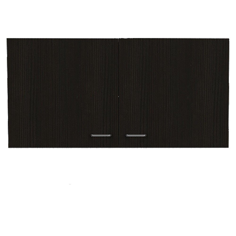 Brown Wood Accent Cabinet with Two Doors - 39-inch