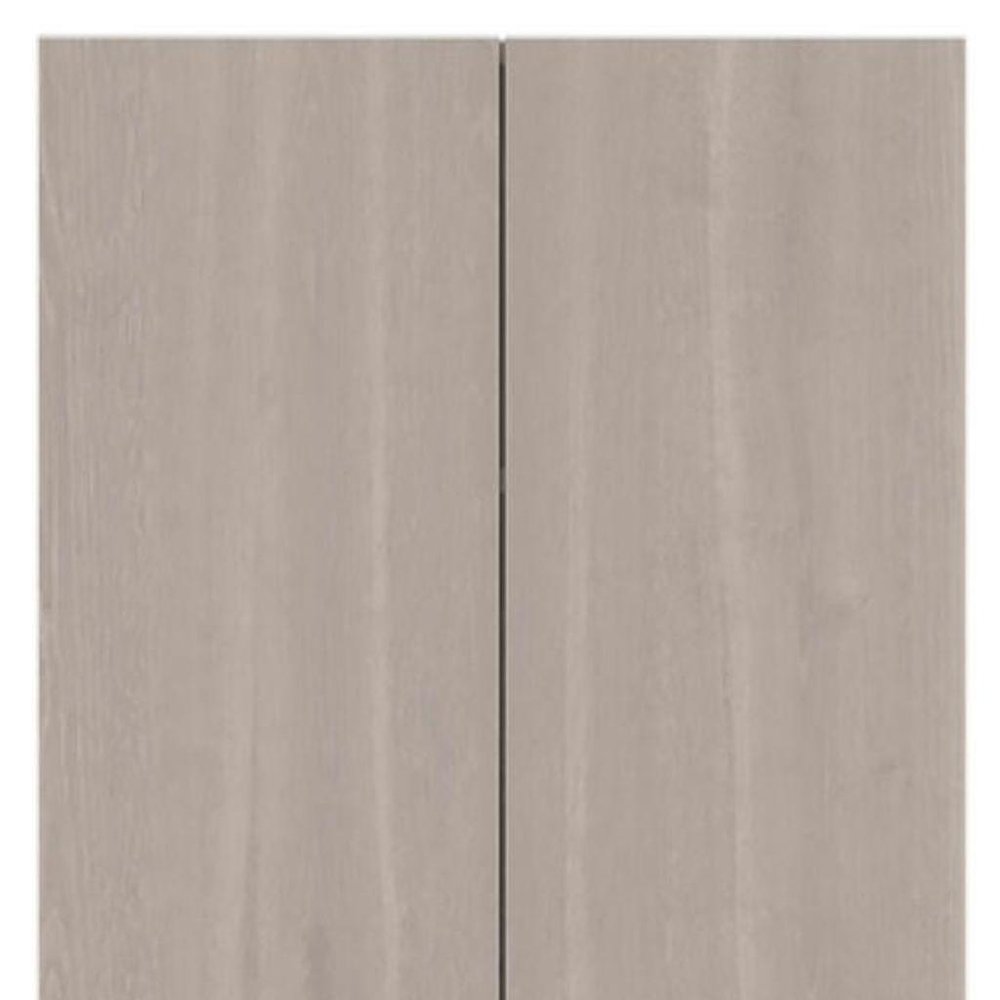 Gray Wood Two Door Pantry or Storage Closet - 71-inch