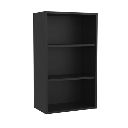 Black Wood Accent Cabinet - 21-inch