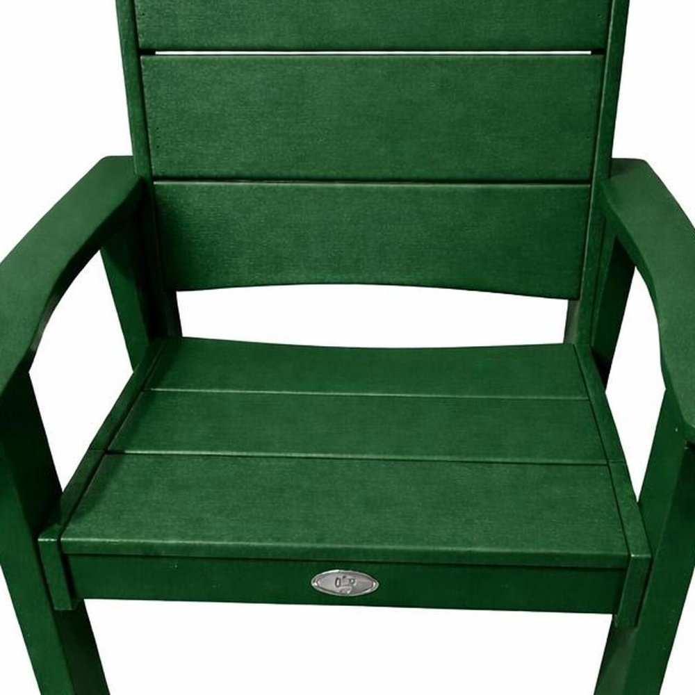 White Heavy Duty Plastic Outdoor Dining Chair - 26-inch