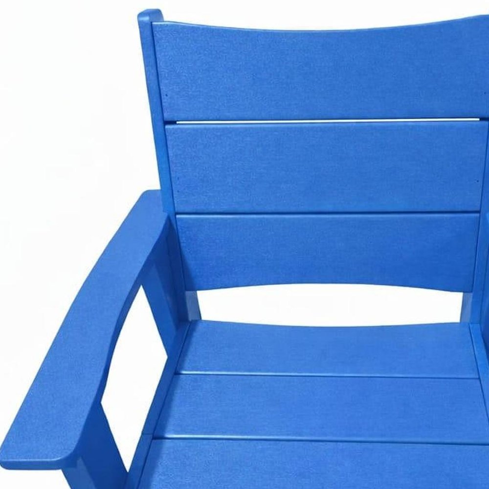 White Heavy Duty Plastic Outdoor Dining Chair - 26-inch