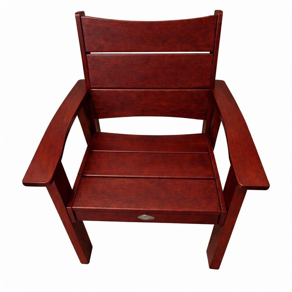 White Heavy Duty Plastic Outdoor Dining Chair - 26-inch