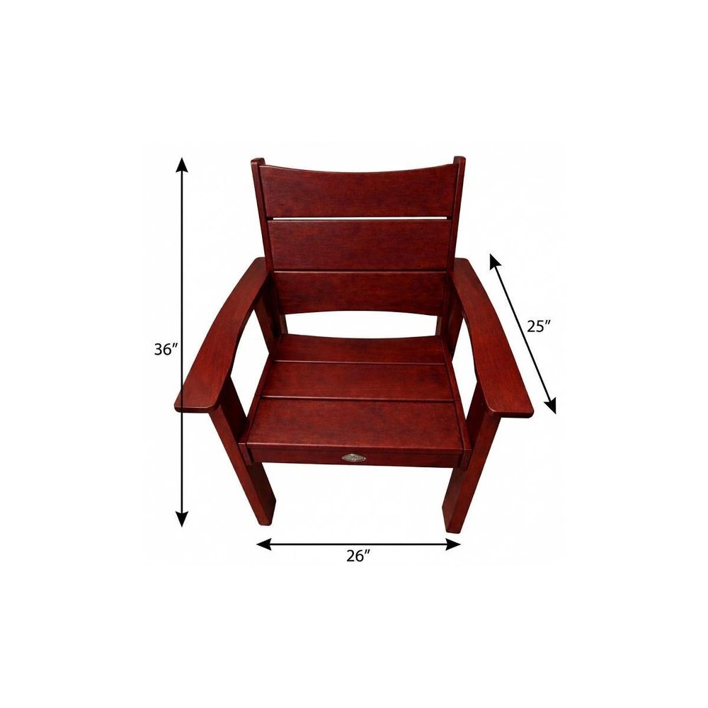 White Heavy Duty Plastic Outdoor Dining Chair - 26-inch