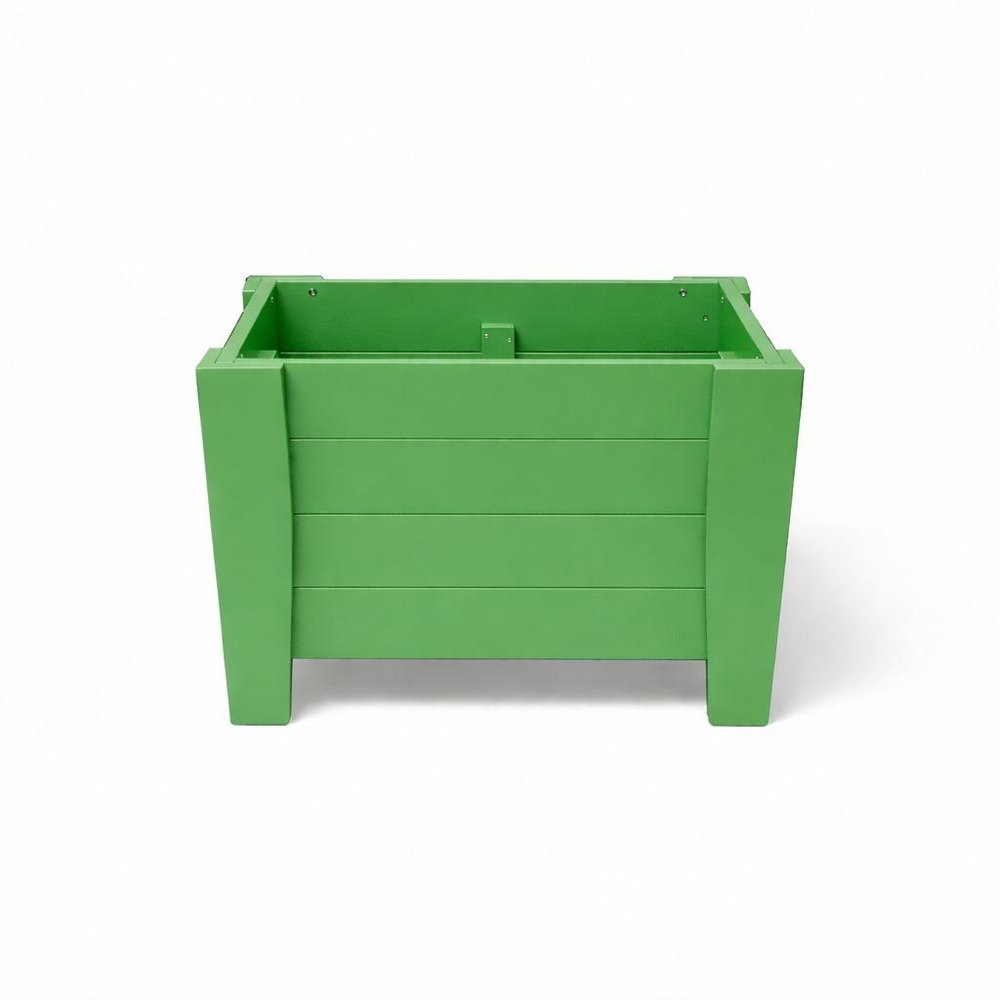 Black Heavy Duty Plastic Square Planter Box - 20 X 18-inch