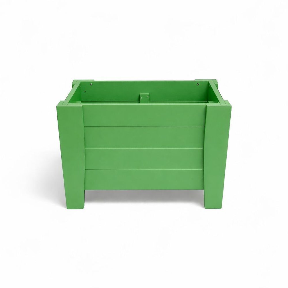Black Heavy Duty Plastic Square Planter Box - 20 X 18-inch