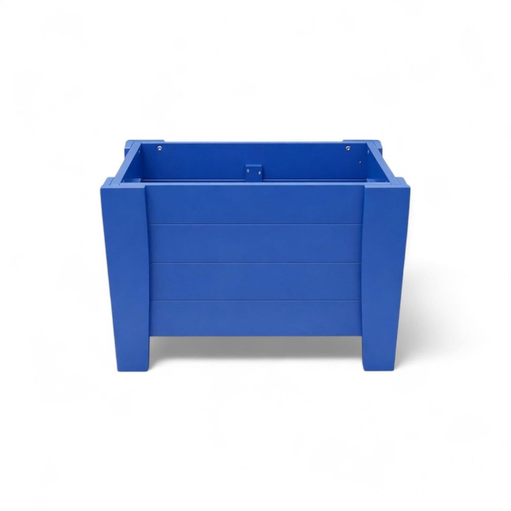 Black Heavy Duty Plastic Square Planter Box - 20 X 18-inch