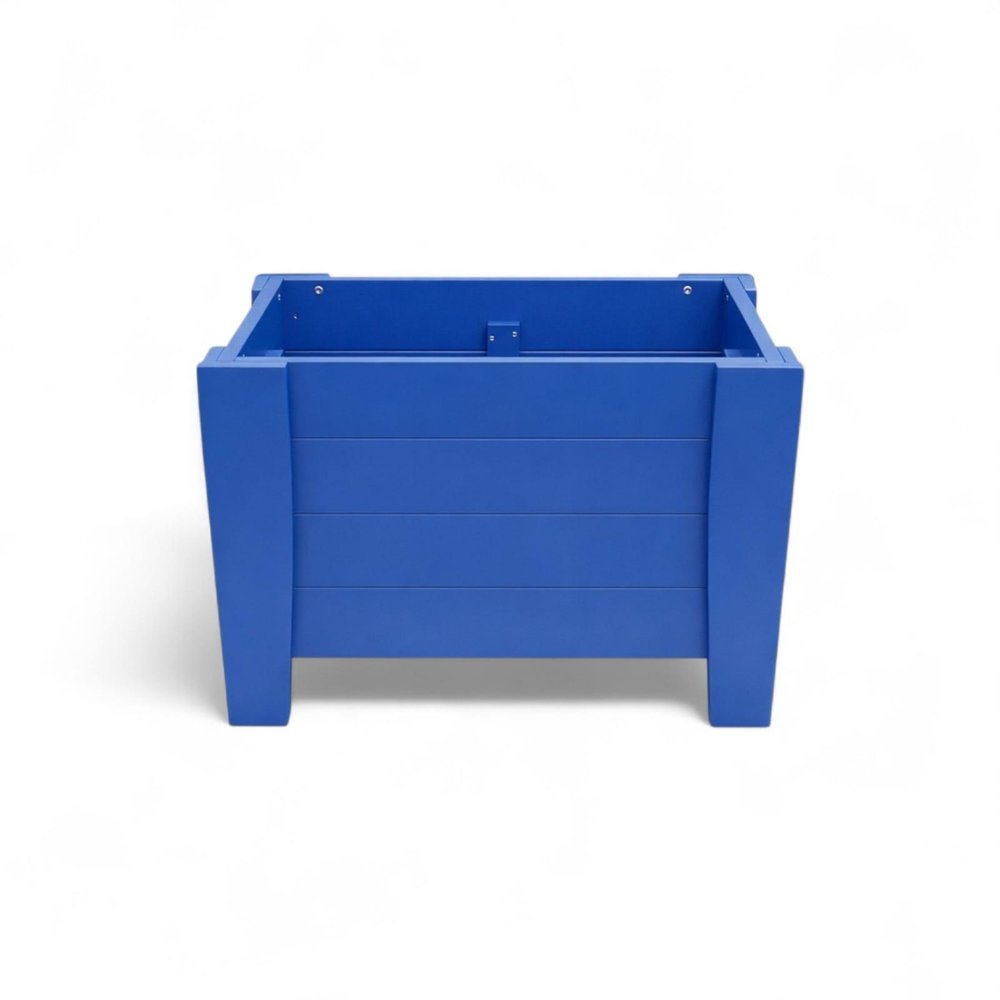 Black Heavy Duty Plastic Square Planter Box - 20 X 18-inch