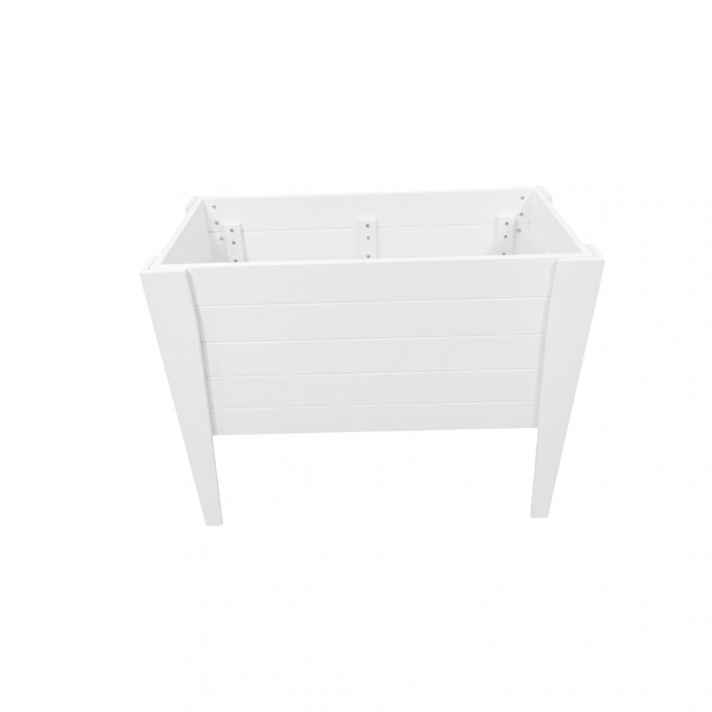 Black Heavy Duty Plastic Rectangular Raised Garden Bed - 30 X 36-inch