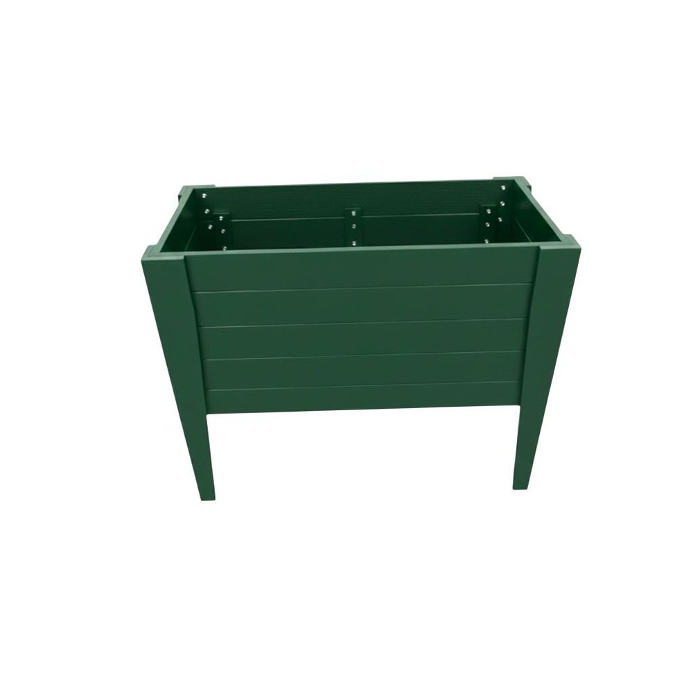 Black Heavy Duty Plastic Rectangular Raised Garden Bed - 30 X 36-inch