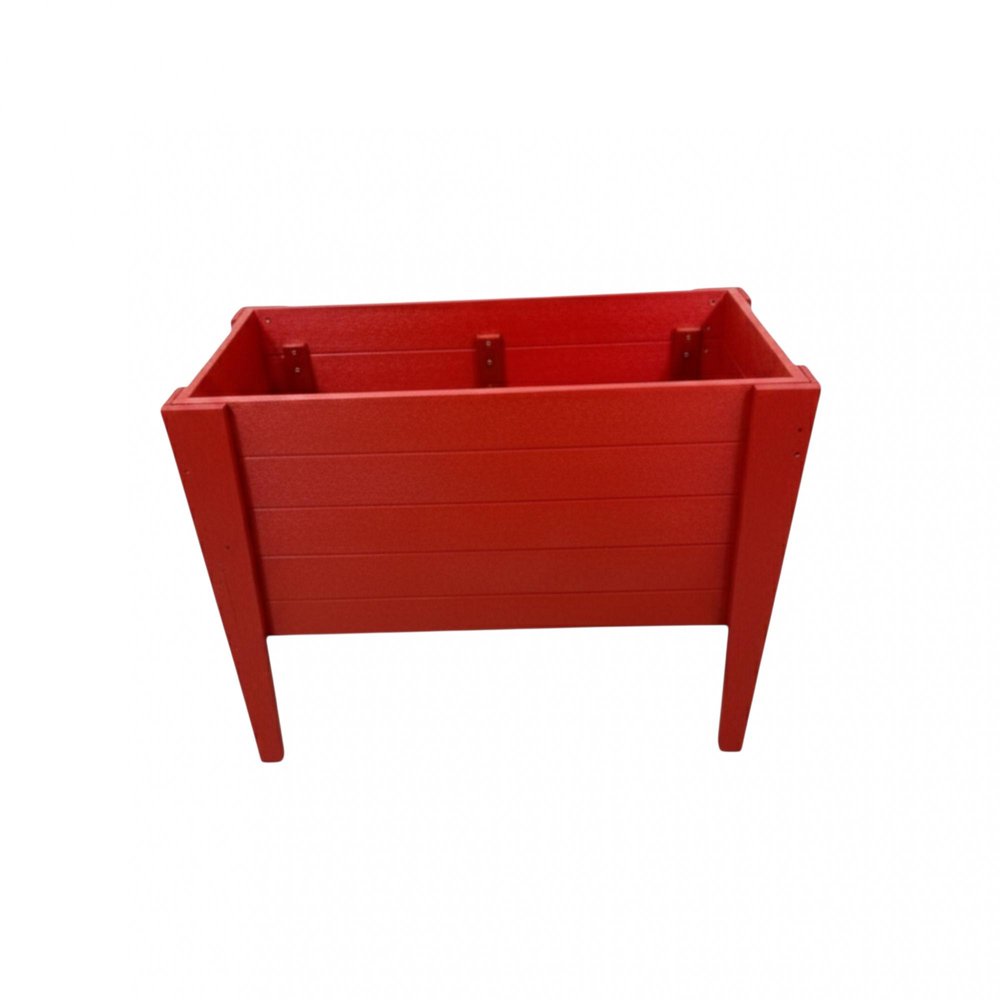 Black Heavy Duty Plastic Rectangular Raised Garden Bed - 30 X 36-inch