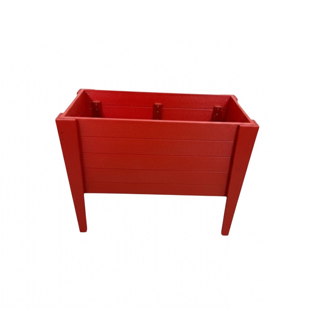 Black Heavy Duty Plastic Rectangular Raised Garden Bed - 30 X 36-inch