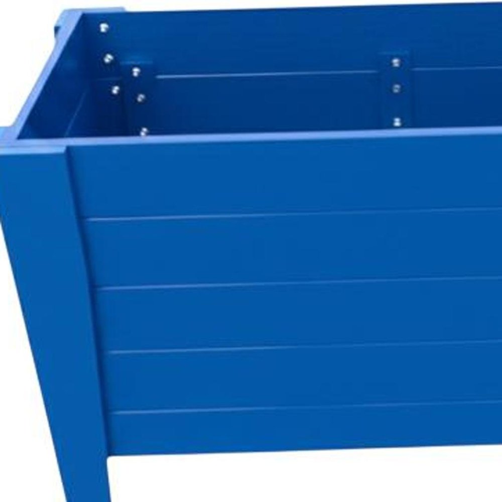 Black Heavy Duty Plastic Rectangular Raised Garden Bed - 30 X 36-inch