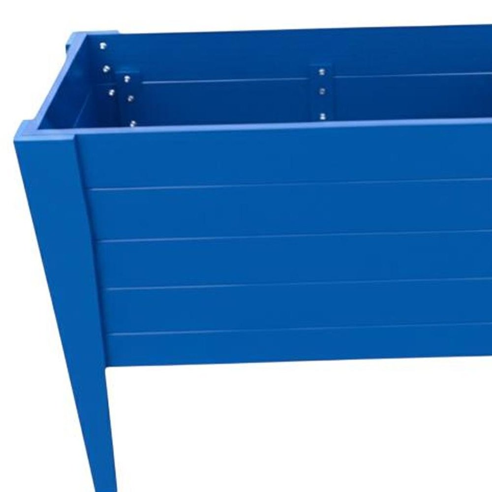 Black Heavy Duty Plastic Rectangular Raised Garden Bed - 30 X 36-inch