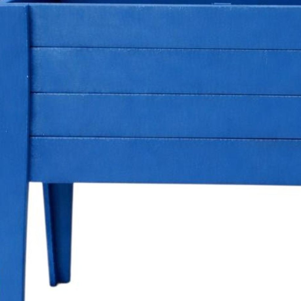 Black Heavy Duty Plastic Rectangular Raised Garden Bed - 30 X 48-inch