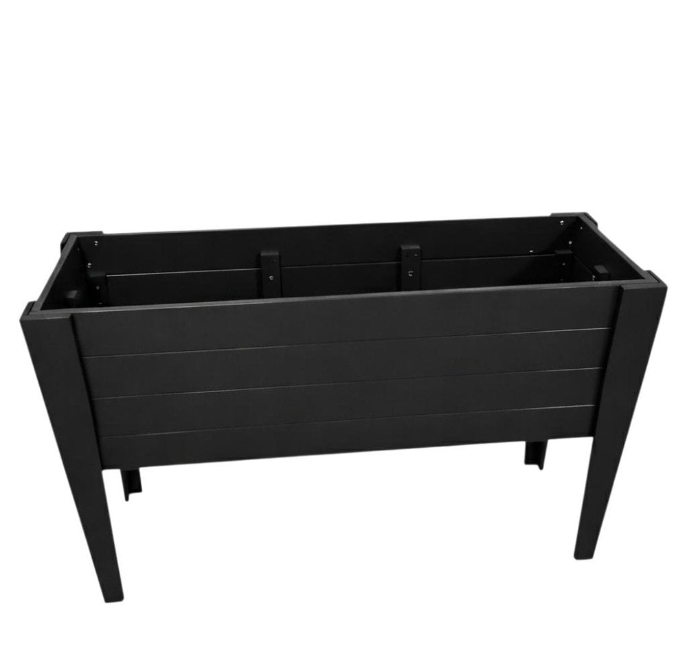 Black Heavy Duty Plastic Rectangular Raised Garden Bed - 30 X 60-inch