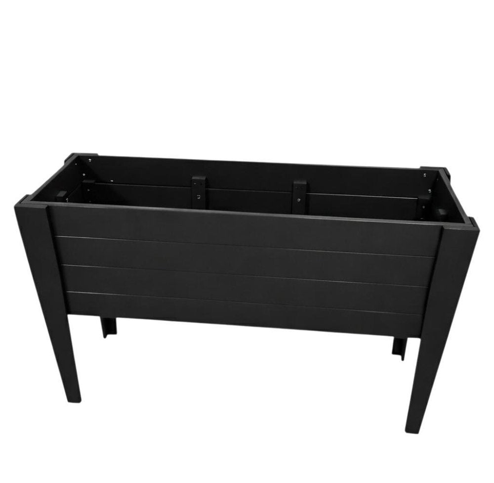 Black Heavy Duty Plastic Rectangular Raised Garden Bed - 30 X 60-inch