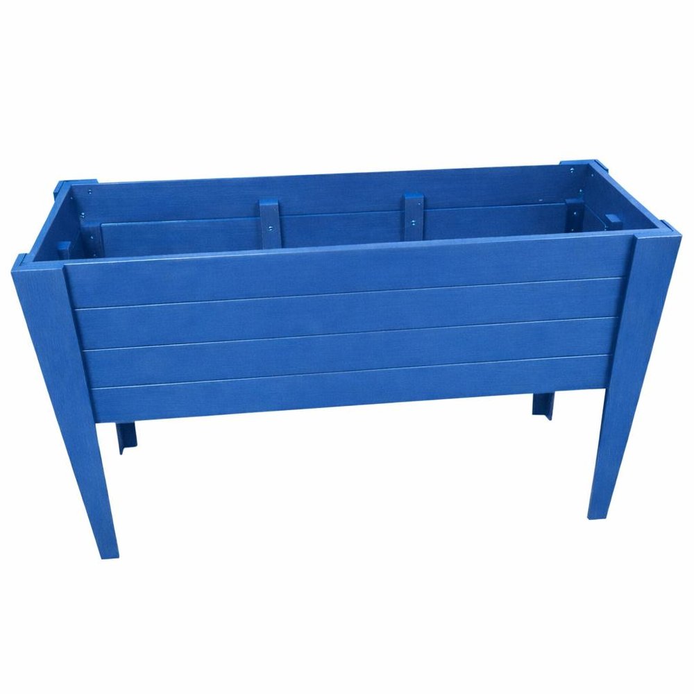 Black Heavy Duty Plastic Rectangular Raised Garden Bed - 30 X 60-inch