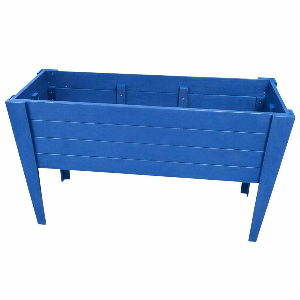 Black Heavy Duty Plastic Rectangular Raised Garden Bed - 30 X 60-inch