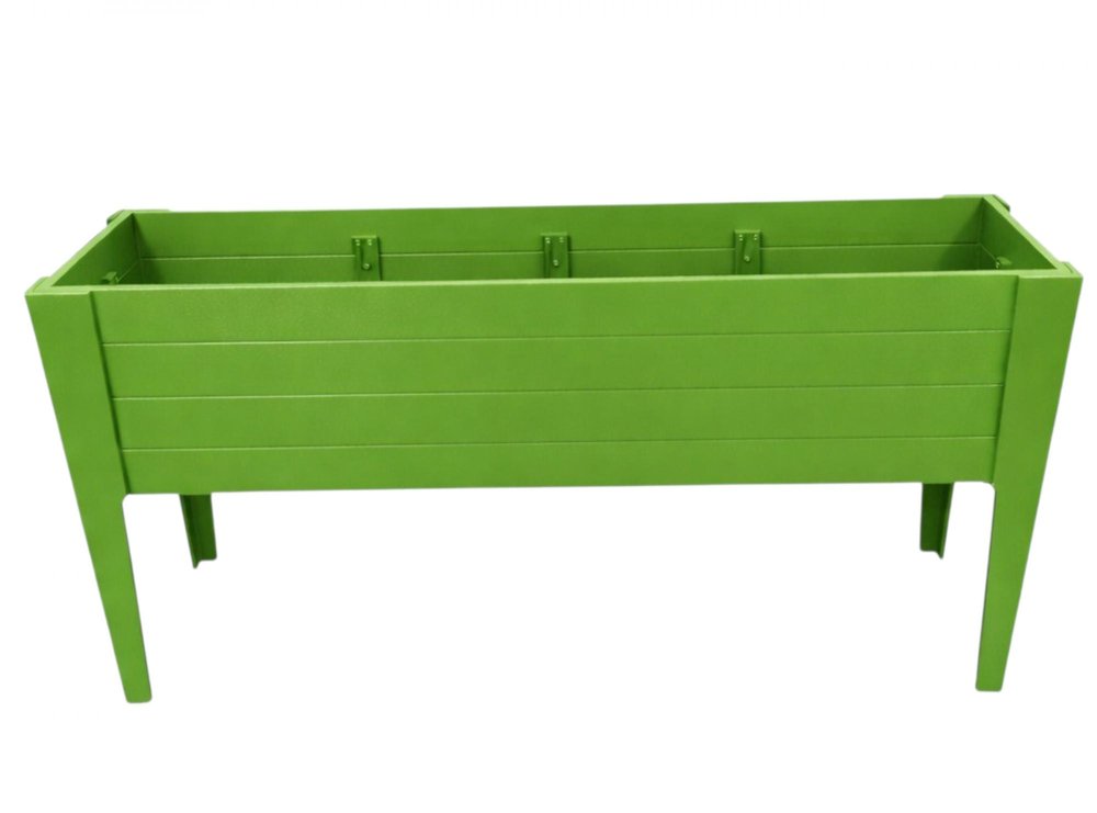 Black Heavy Duty Plastic Rectangular Raised Garden Bed - 30 X 72-inch