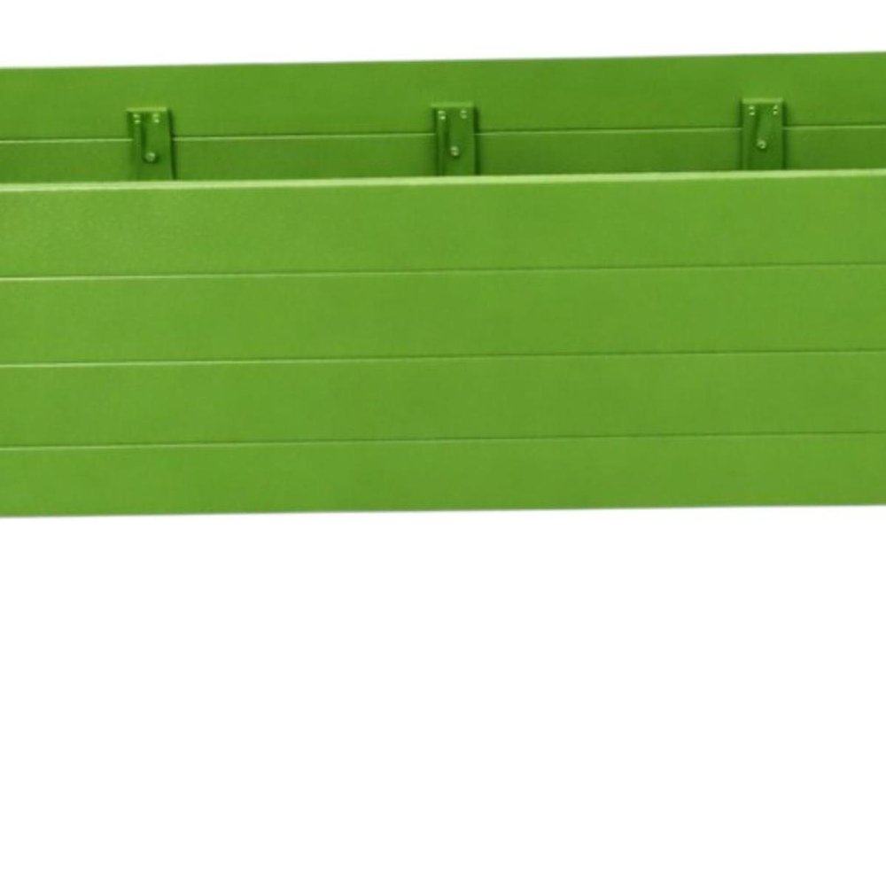 Black Heavy Duty Plastic Rectangular Raised Garden Bed - 30 X 72-inch