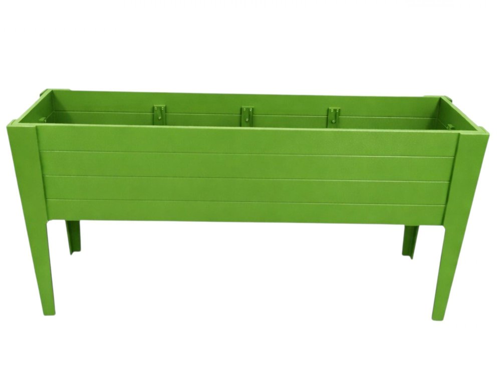 Black Heavy Duty Plastic Rectangular Raised Garden Bed - 30 X 72-inch