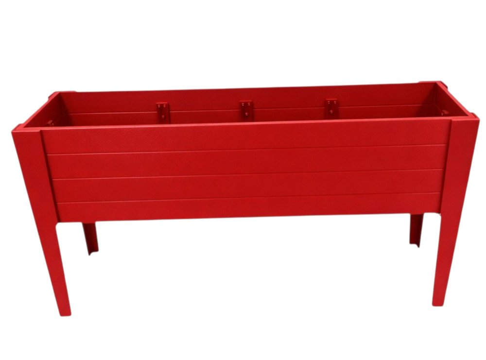 Black Heavy Duty Plastic Rectangular Raised Garden Bed - 30 X 72-inch