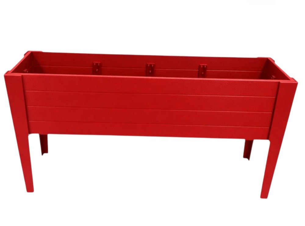 Black Heavy Duty Plastic Rectangular Raised Garden Bed - 30 X 72-inch