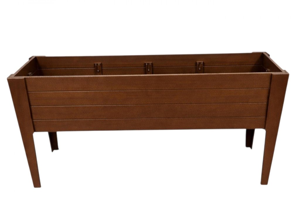 Black Heavy Duty Plastic Rectangular Raised Garden Bed - 30 X 72-inch