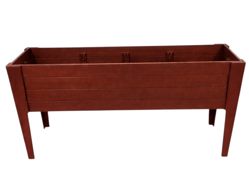 Black Heavy Duty Plastic Rectangular Raised Garden Bed - 30 X 72-inch