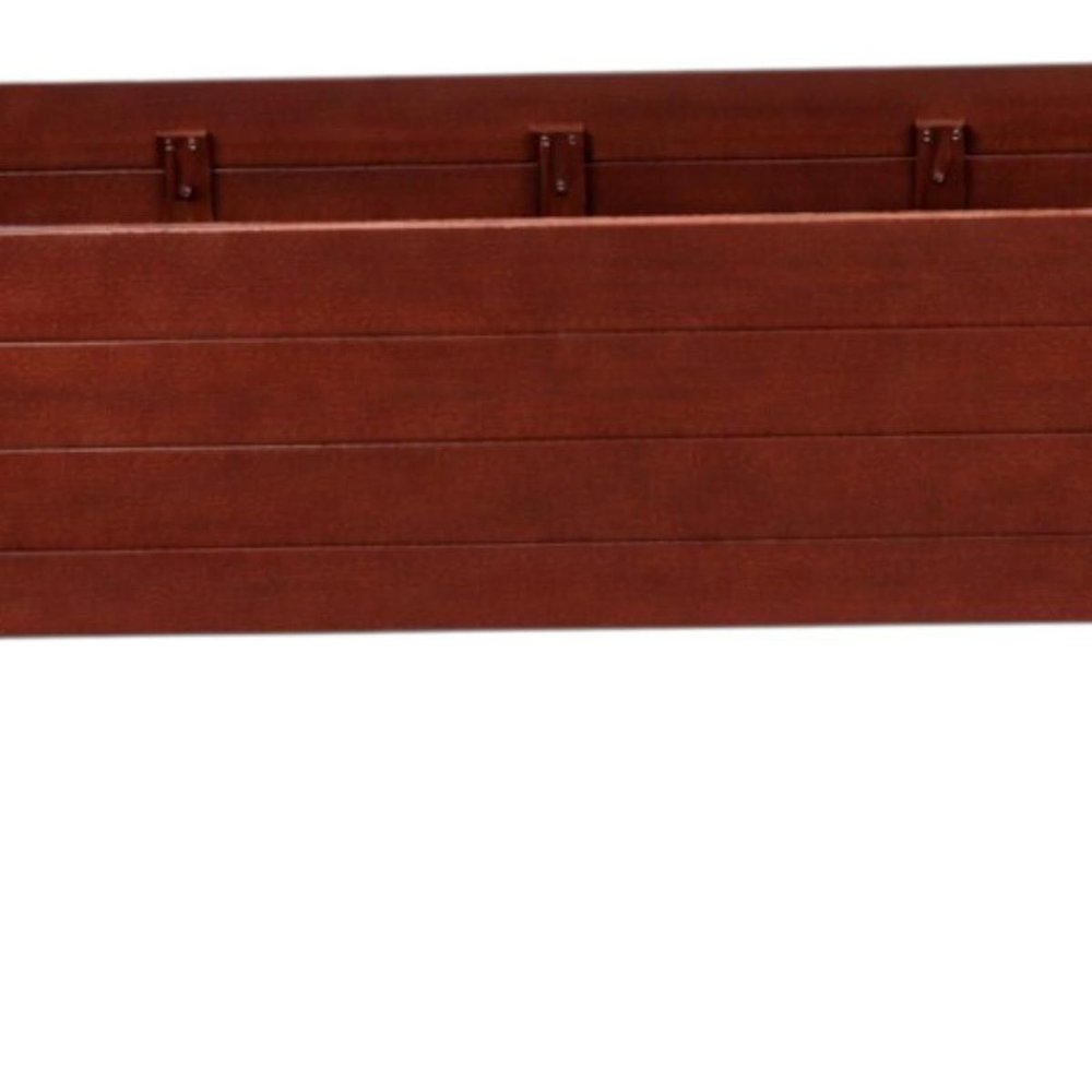 Black Heavy Duty Plastic Rectangular Raised Garden Bed - 30 X 72-inch