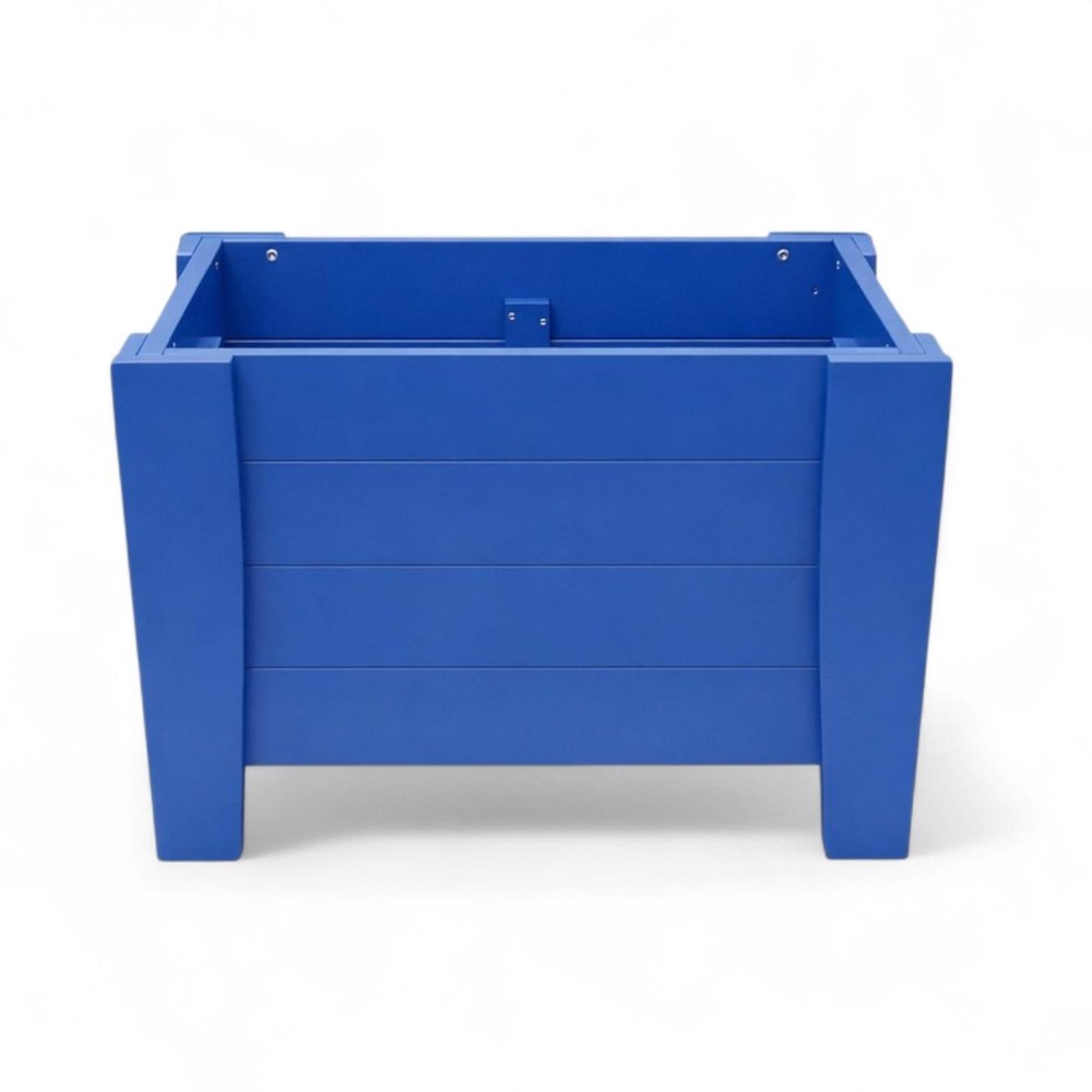 Black Heavy Duty Plastic Square Planter Box - 20 X 24-inch