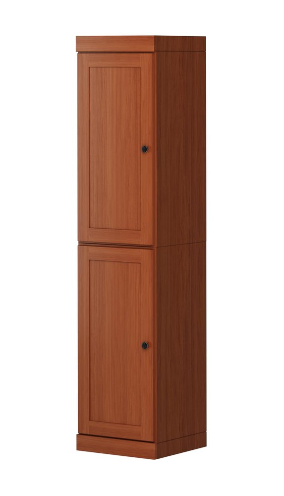 Coffee Solid Wood Two Door Pantry or Storage Closet - 72-inch