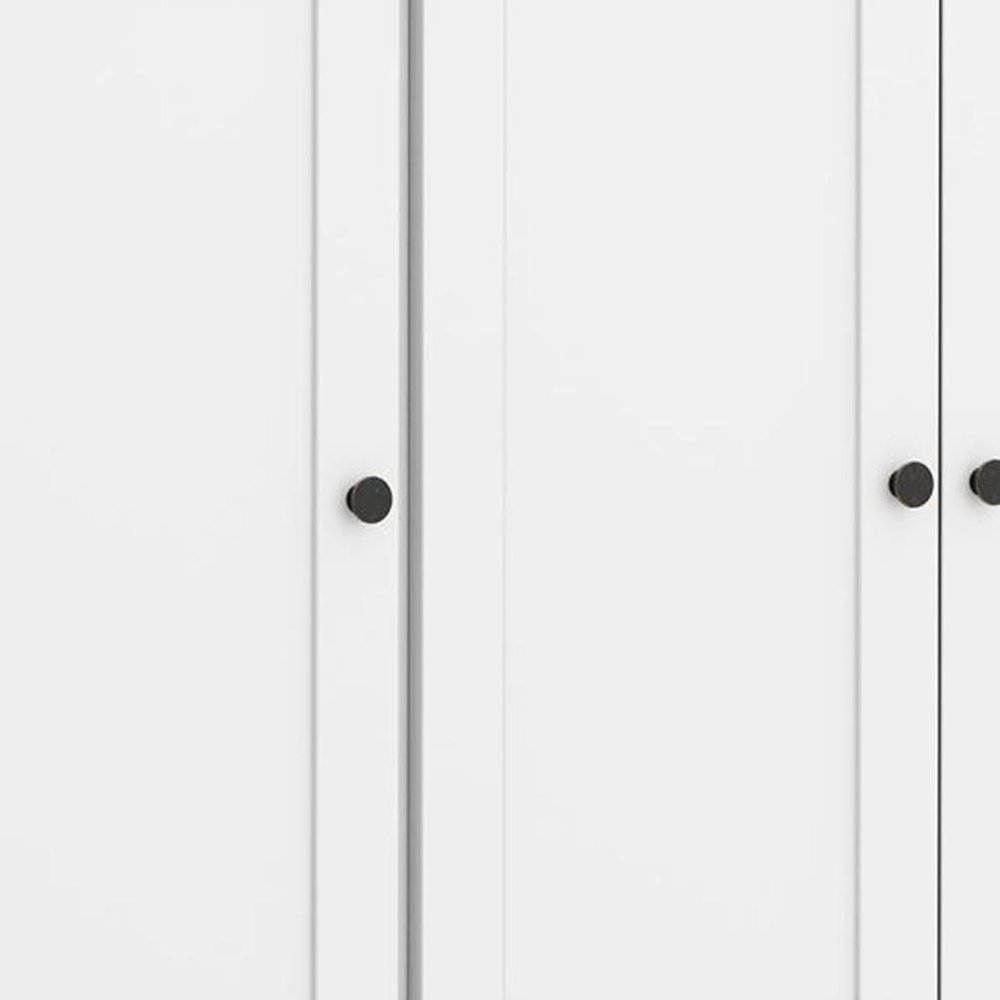 White Solid Wood 8 Pantry or Storage Closet - 72-inch